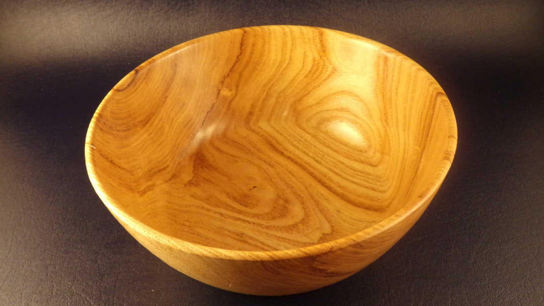 Hand Turned Wood Bowl Etsy