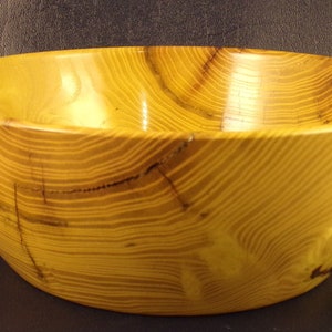 hand made wood bowl