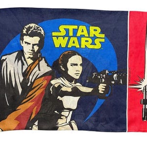 Vintage 2000s Star Wars Princess SW Kissenbezug Retro Film Y2K Wohnkultur Schlafzimmer Kinder Kinder Cartoon TV-Serie Film 00s Leia Comic