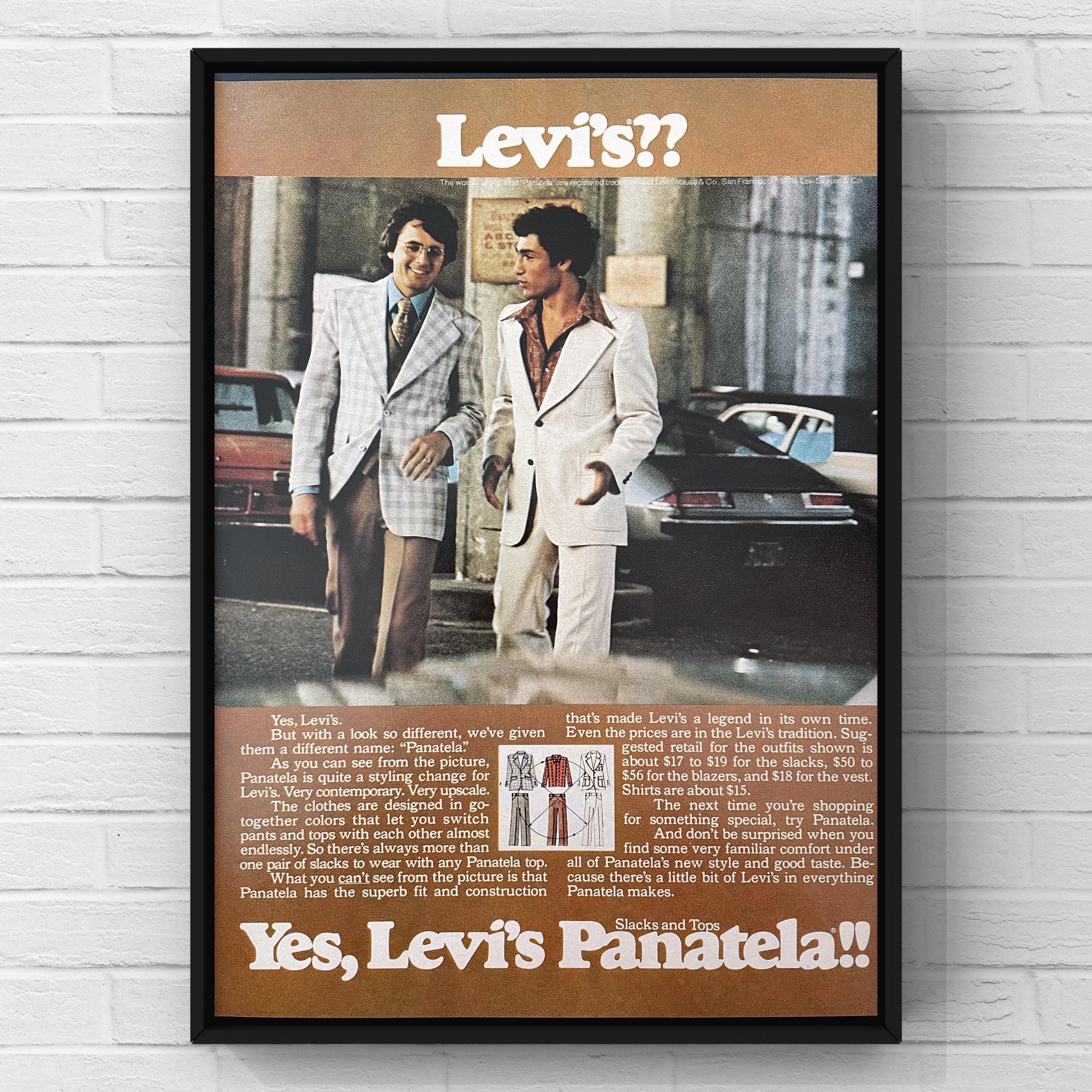 1970s Levi Poster - Etsy 1970s Levi Poster - Etsy