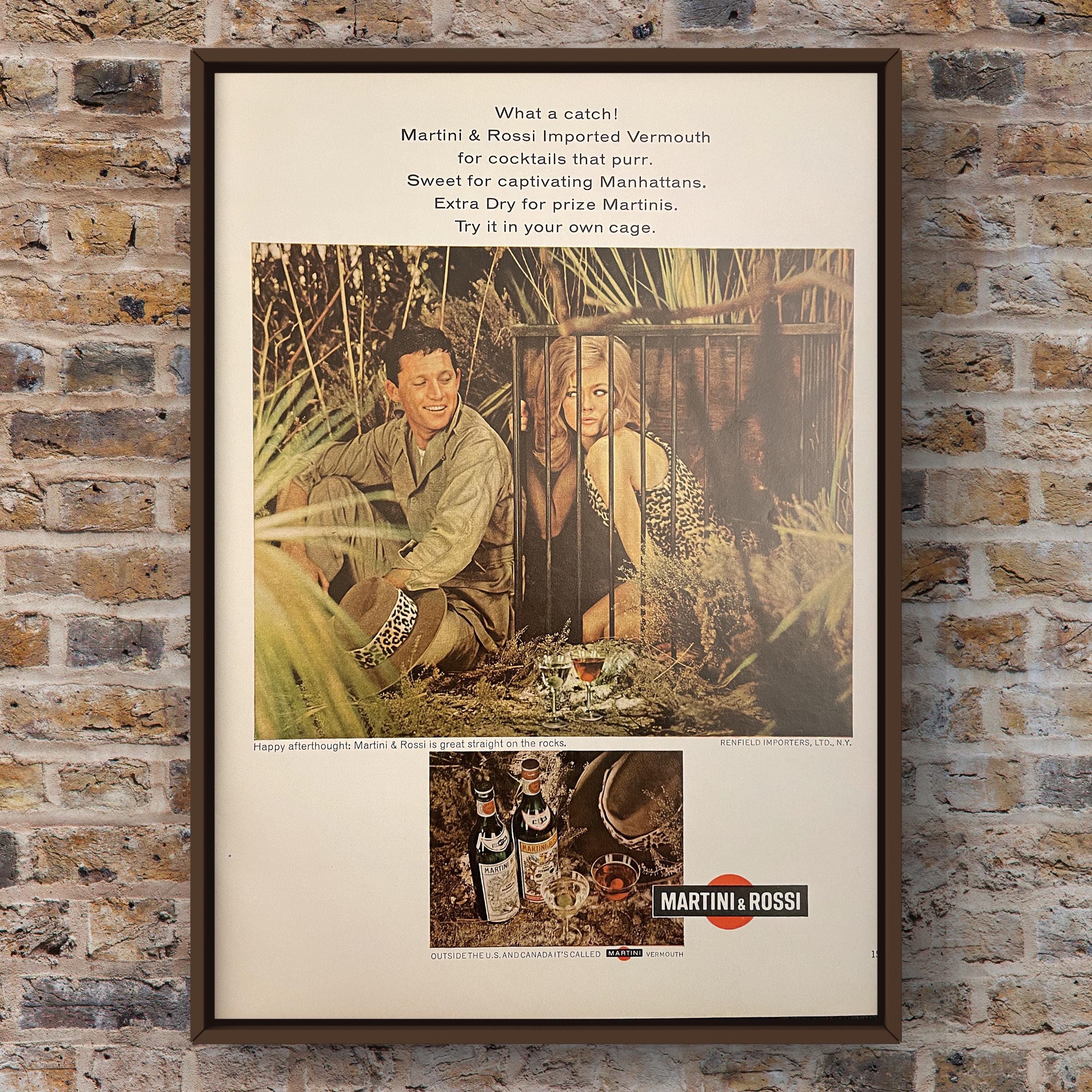 ヴィンテージ 1960年代 マティーニ＆ロス アルコールバー 60年代