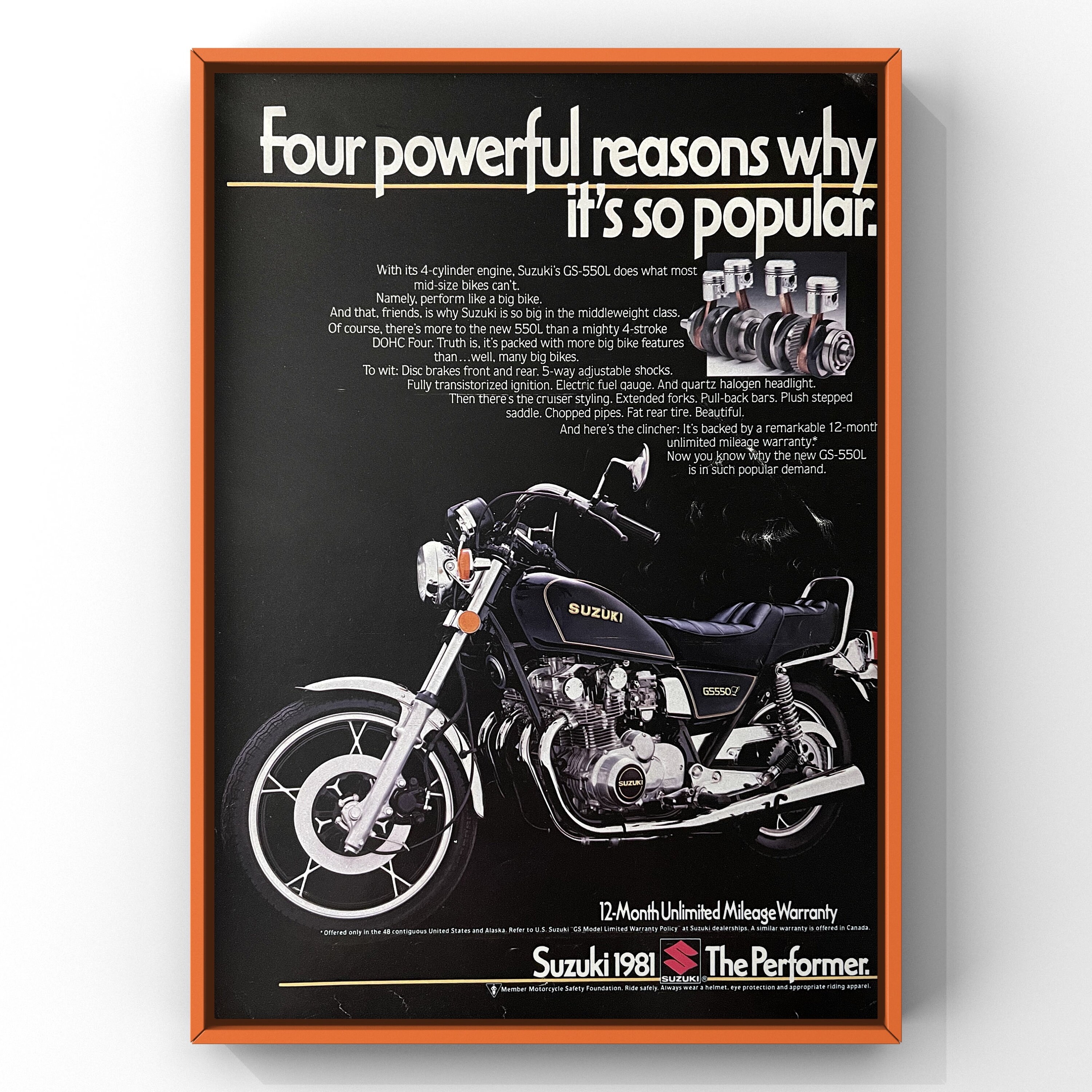 Suzuki gs online 550 l 1981