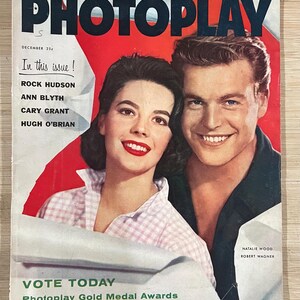 Vintage 1950s Full Magazine Movieland 1957 Elvis Lingerie A Movies Pinup 50s Retro Book Gossip Collectible Gift Home Decor Hollywood Film TV