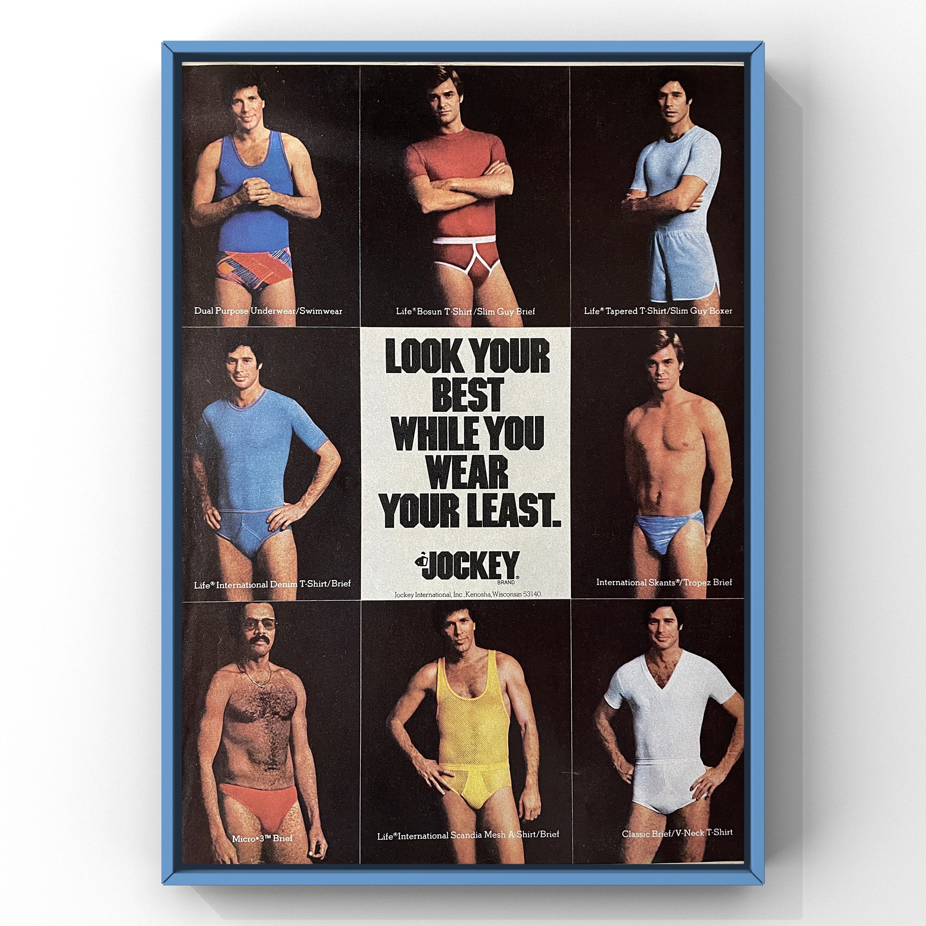 Vintage Sears Underwear - Men's XL Size 38-40 Yellow Briefs