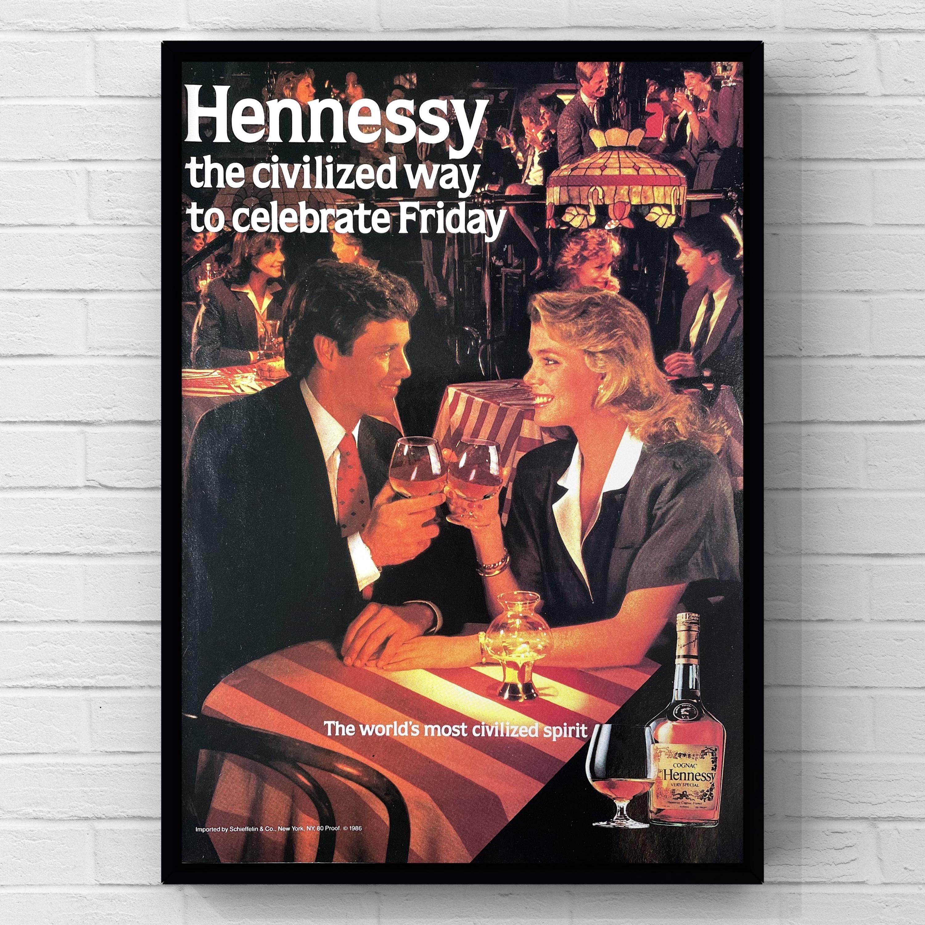 1939年のHennessyコニャックのヴィンテージ広告ポスター 1939年のHennessyコニャックのヴィンテージ広告ポスター 1939年