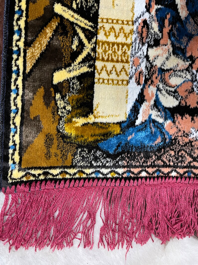 Vintage 1960s the Last Supper Jesus Christ Tapestry Rug Wall - Etsy