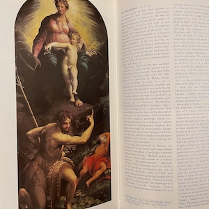 Vintage 1980s Hard Cover Book The Encyclopedia Of Visual Art Volume 8 Artists Paintings Drawings London 80s Retro Books Limburg Brothers