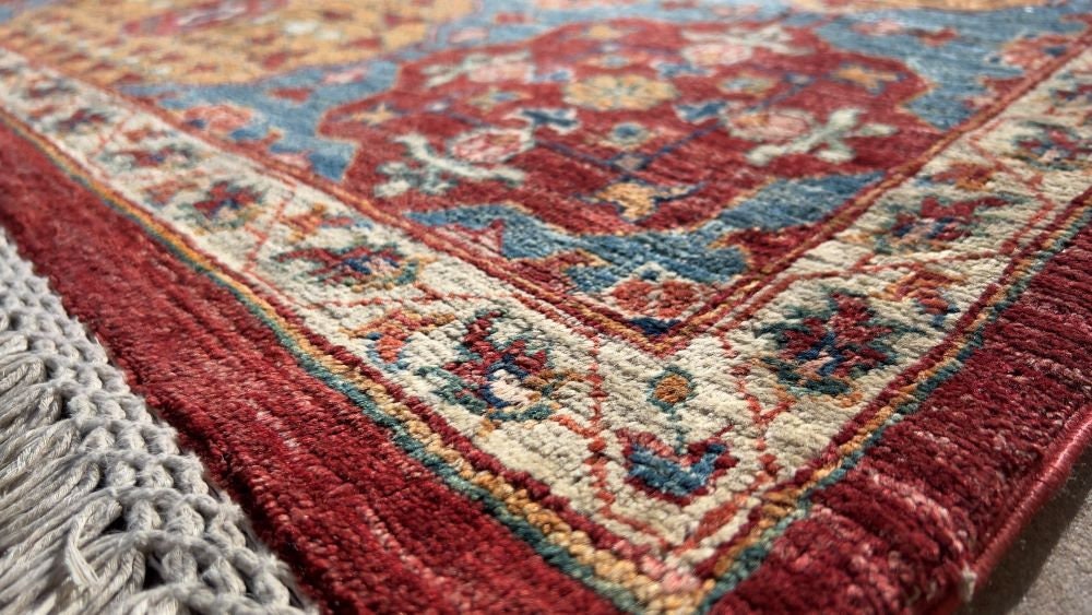 10x14 Ft Turkish Mamluk High Quality Area Rug, 10'3x13'6 Hand Knotted