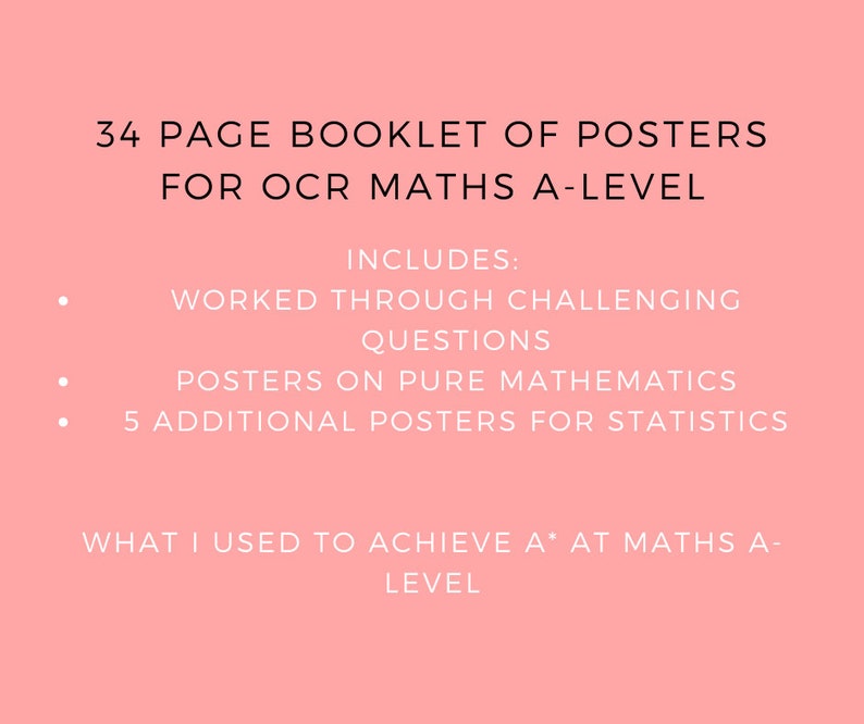 A level Maths Revision Notes OCR Etsy a-level-maths-and-further-maths-tips-from-a-straight-a-student-youtube