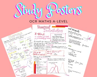 A Level Maths Revision Notes Guide Written By An A Student EDEXCEL 