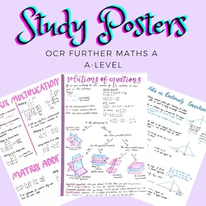 Aレベル上級数学復習ノート OCR A