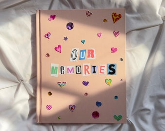 Album de coupures Our Memories, journal des souvenirs, 110 feuilles, 11 x 8,5 pouces