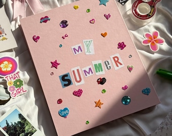 My Summer Scrapbook, Memory Journal, 110 Sheets, 11 x 8.5 inches