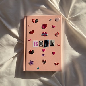 Mini álbum de recortes, mini libro en blanco, 110 hojas, 5,5 x 8 pulgadas