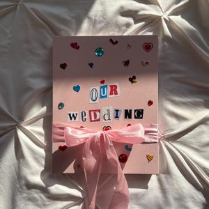 Our Wedding Scrapbook, Wedding Memory Album, 110 Sheets, 11 x 8.5 inches