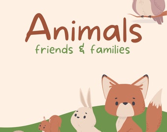 Baby Animals Coloring Book for kids