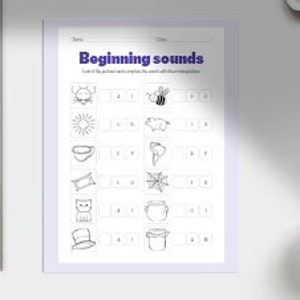 Learn to sound off Words Beginner for kids