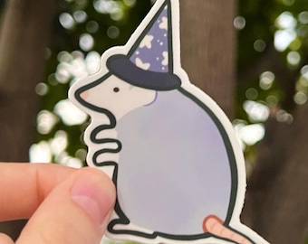 Wizard Possum Sticker, Planner Decor