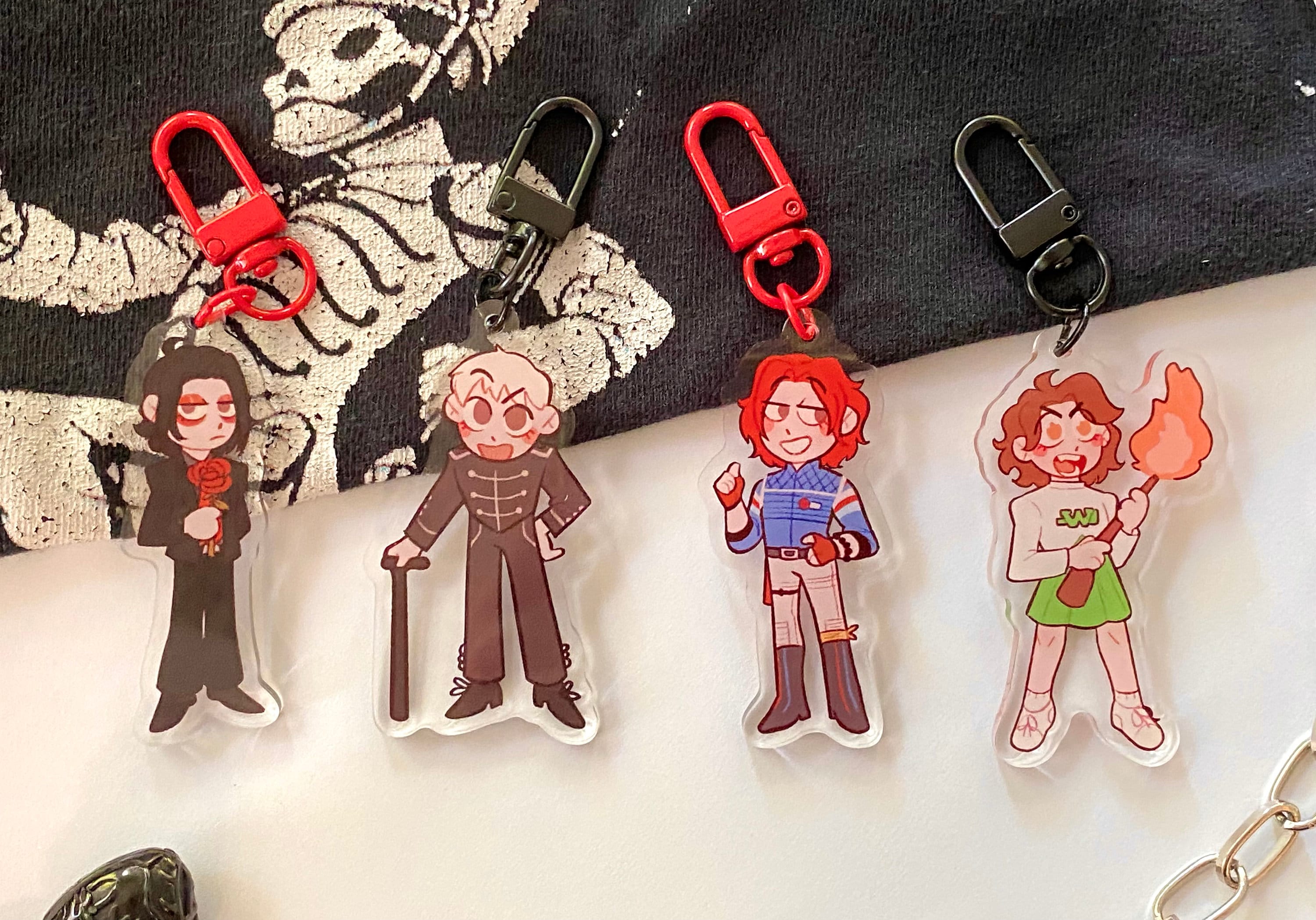 Gerard Way Acrylic Keychain: MCR Chibi Charm - Etsy
