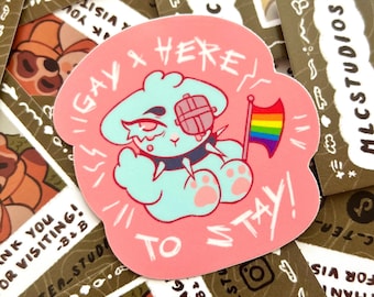 Queer Pride LGBTQ+ Sticker: Planer, Journal, Kalender, Geschenk