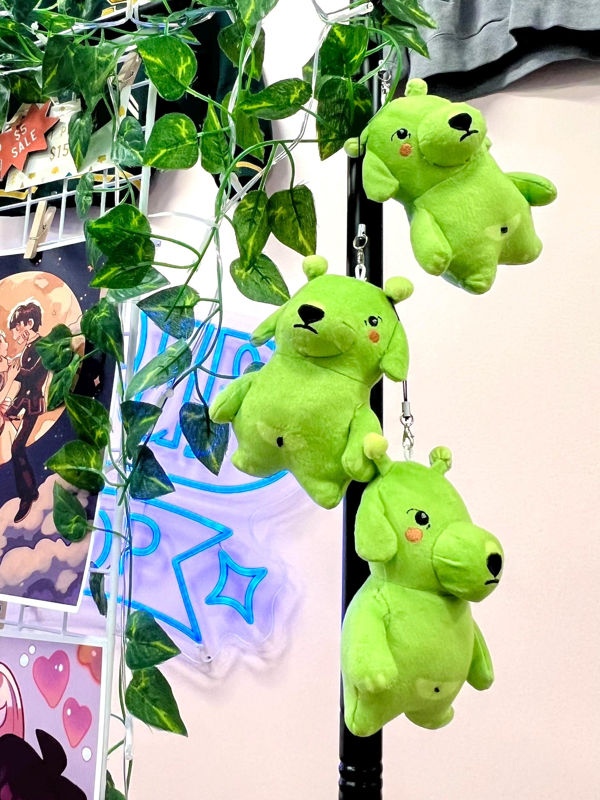 Alien Pibble Plush Keychain, Jotchua Puppy Dog Plushie Stuffed Animal ...
