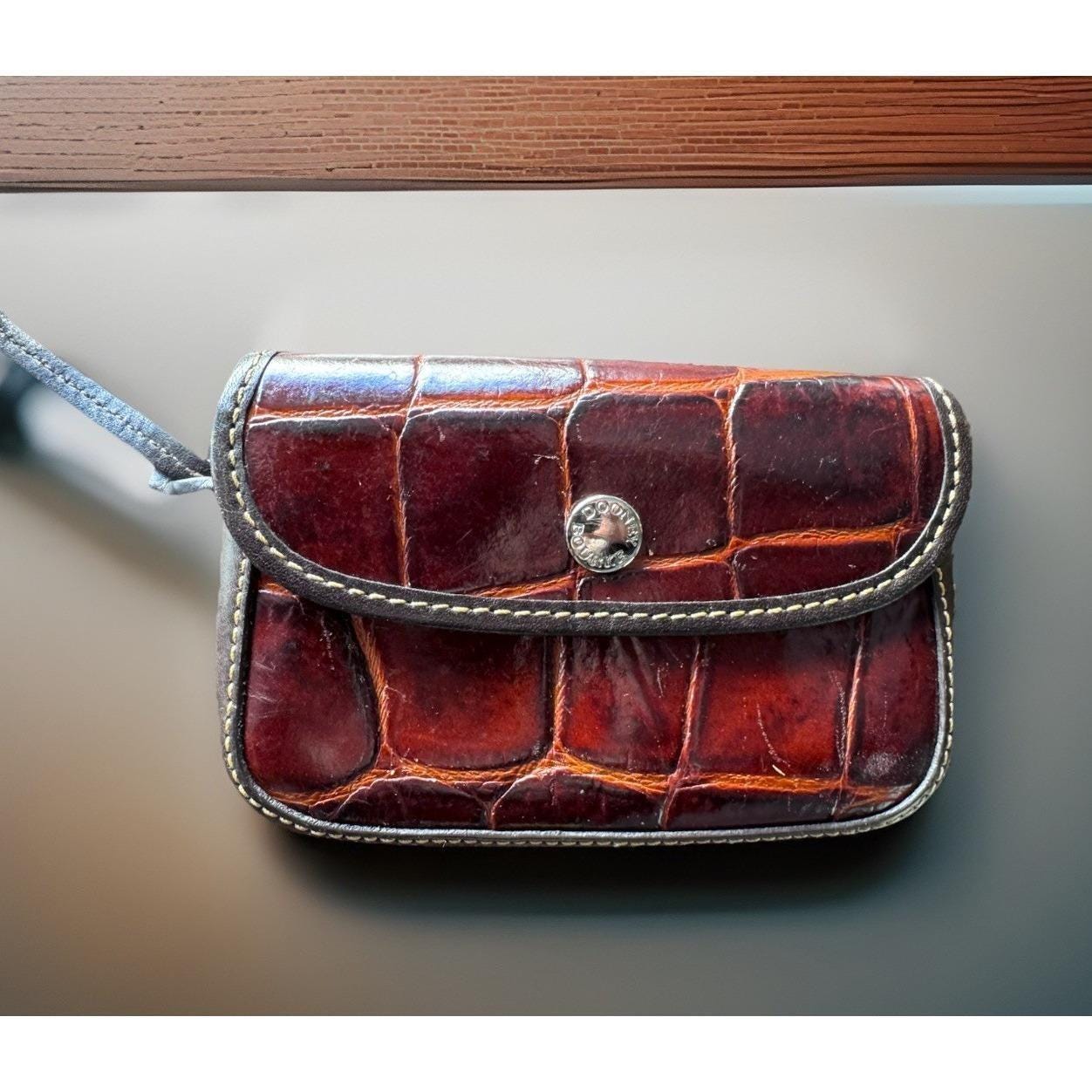 Burgundy Dooney & Bourke Purse - Etsy display picture 1