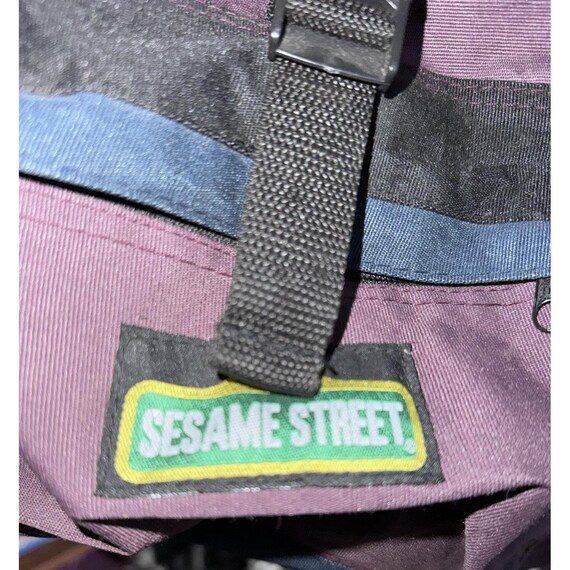 Grover Backpack Sesame Street Oscar the Grouch Backpack Purple Green … - Gem