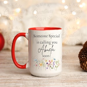 Pregnancy Announcement, Grandma, Abuela, Gigi, New Abuela, First Time Abuela, Grandma Gift, Christmas Gift, Abuela Gift