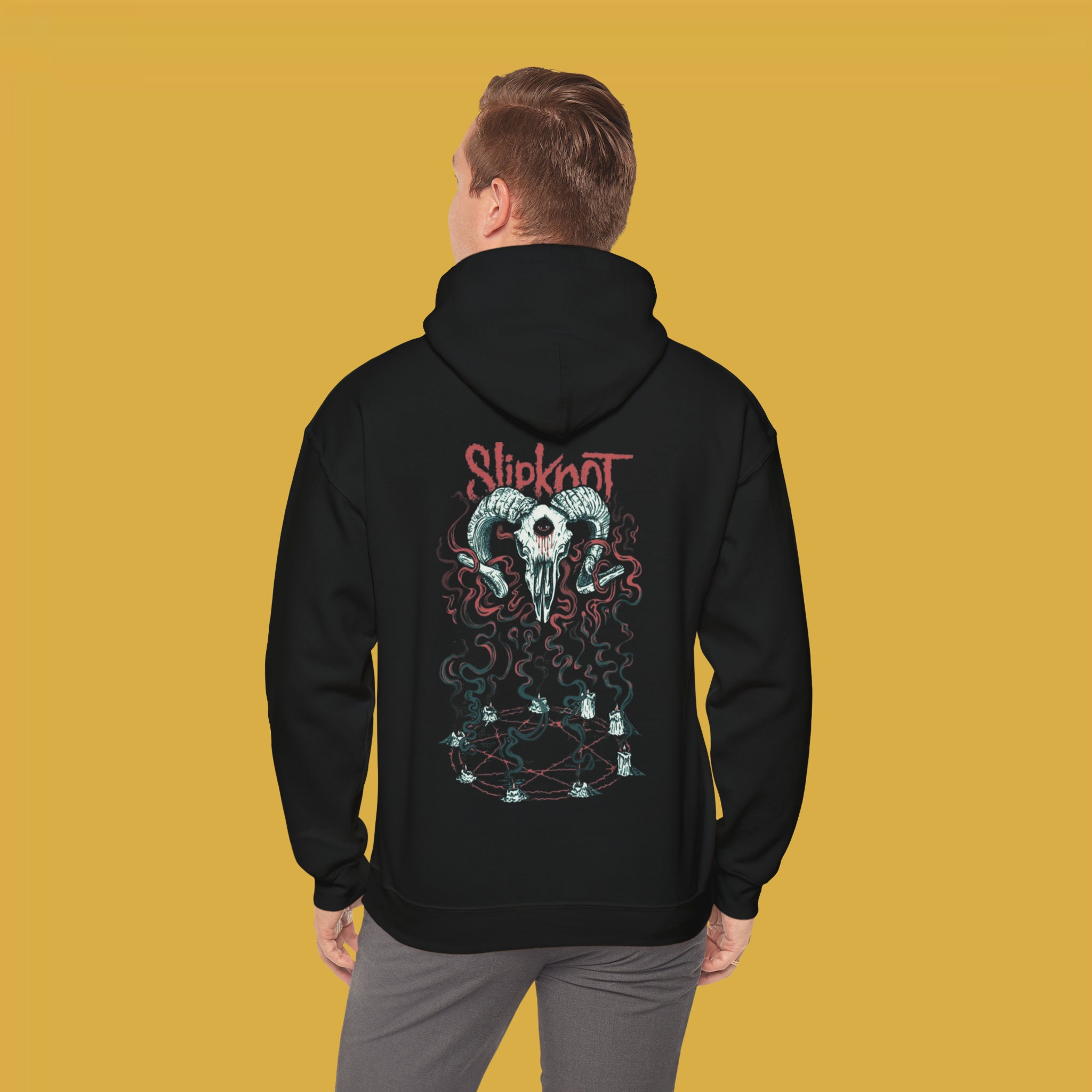 Slipknot Splatter Black Pullover Hoodie OFFICIAL | eBay