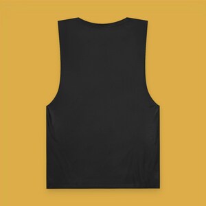 Ghost Goth Metal Tank Top | Gothic Graphic Tee | Metalhead Shirt | Alt Fashion Top | Dark Art Apparel | Heavy Metal Gift image 2