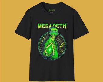 Megadeth Heavy Metal T-Shirt | Gothic Graphic Tee | Metalhead Shirt | Alt Fashion Top | Dark Art Apparel | Heavy Metal Gift
