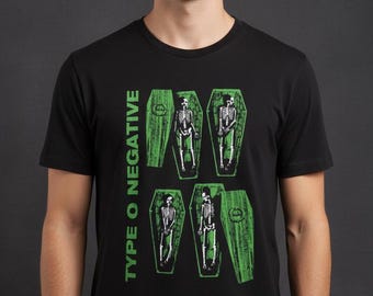 Type O Negative Tee – Unisex Metal Band Shirt | Gothic Graphic Tee | Metalhead Shirt | Alt Fashion Top | Dark Art Apparel | Heavy Metal Gift
