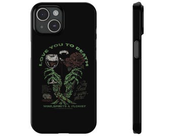 Type O Negative Love You To Death Phone Case | Gothic Dark Art | Alternative Gift | Metalhead Merch | Heavy Metal Style