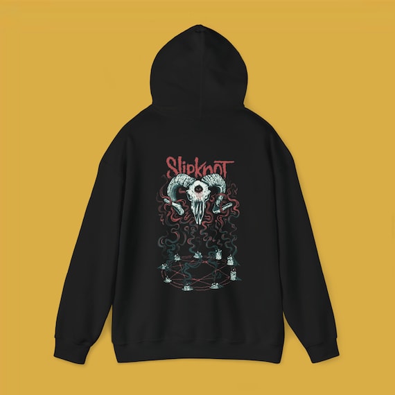 Slipknot Band Black Hoodie - Etsy