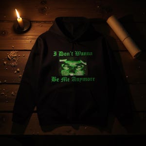 Gothic Metal Hoodie | Gothic Pullover | Metalhead Hoodie | Alt Fashion Sweatshirt | Dark Art Clothing | Heavy Metal Gift Bild 2