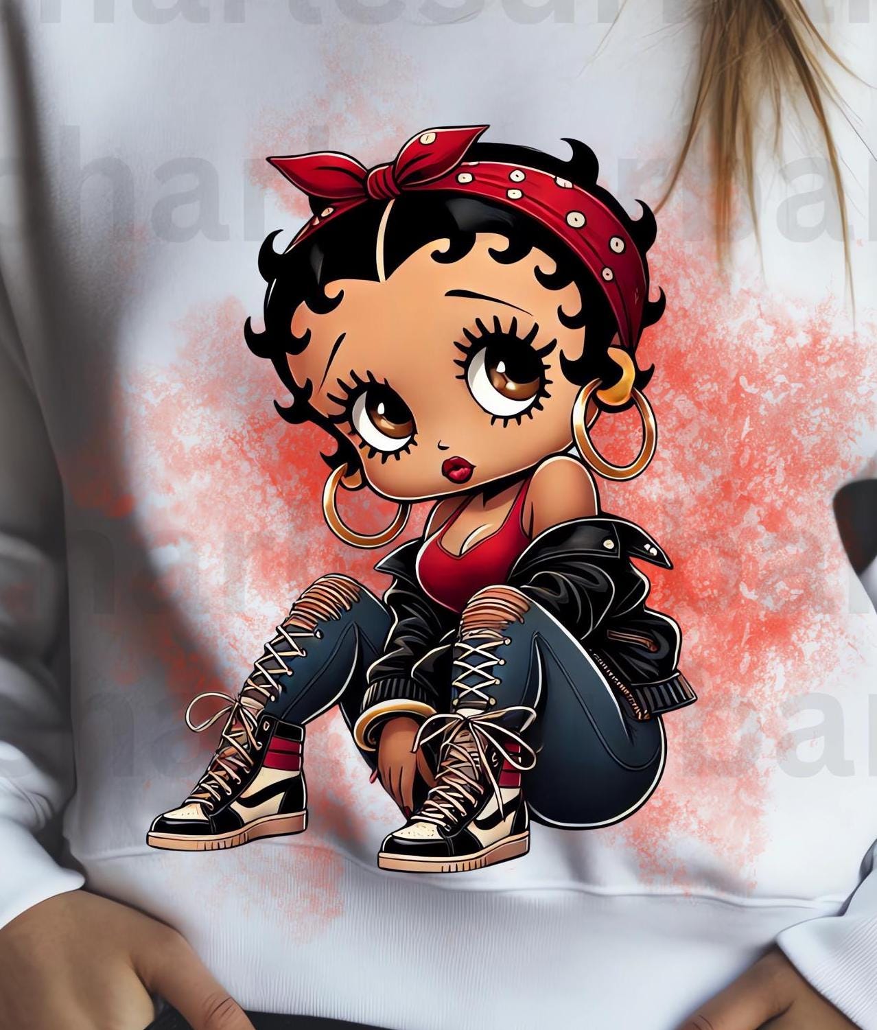 Betty Boop インテリア Vintage Betty Boop Table - Betty Boop Collectible