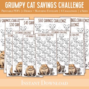 Small Budget Savings | Money Savings Challenge | Daily Savings Challenge Tracker | Savings Challenge | Saving Dollars | Low Budget Savings
