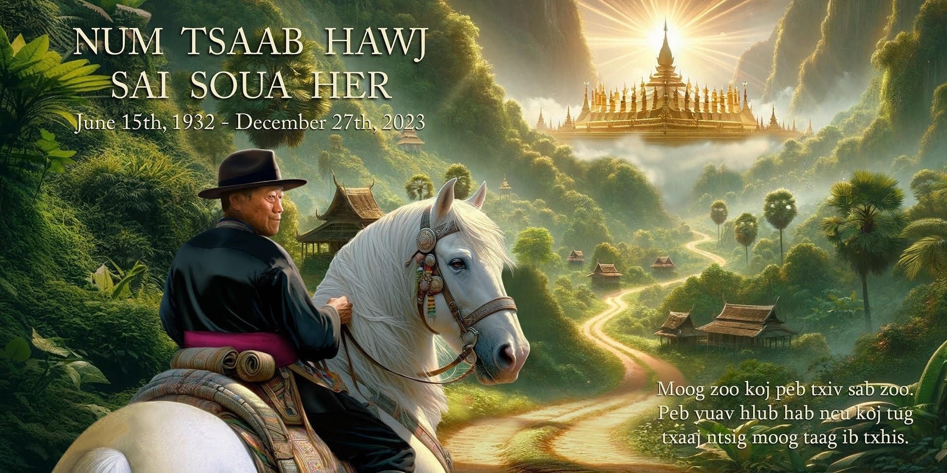 Traditional Hmong Funeral Banners: A Journey Through a Life Lived