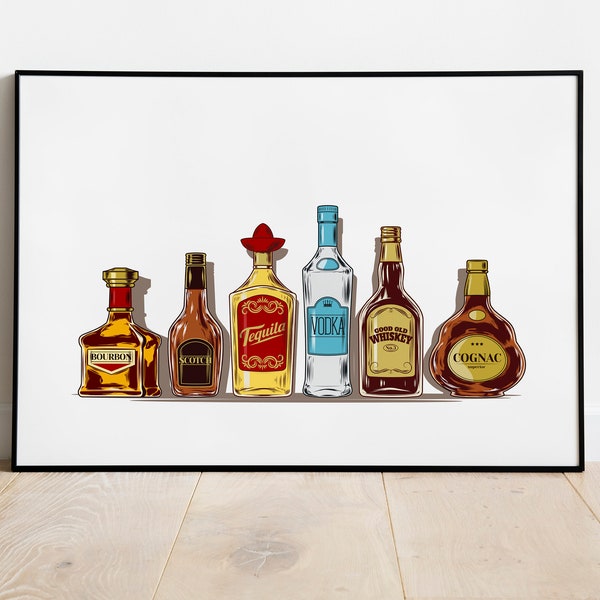 Alcohol Printable - Etsy