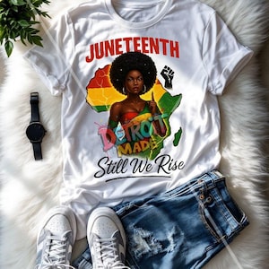Juniteenth PNG | Still We Rise Afrocentric Sublimationsentwurf | Panafrikanische Afrika Karte Black Queen Shirt Art