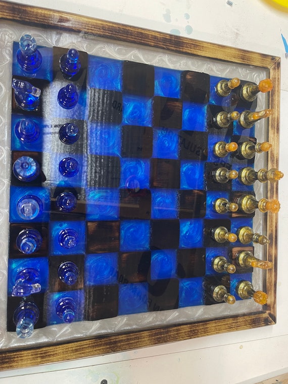 Custom 1st Grade Class Chess Set by Custom Chess & Handwork by Q2