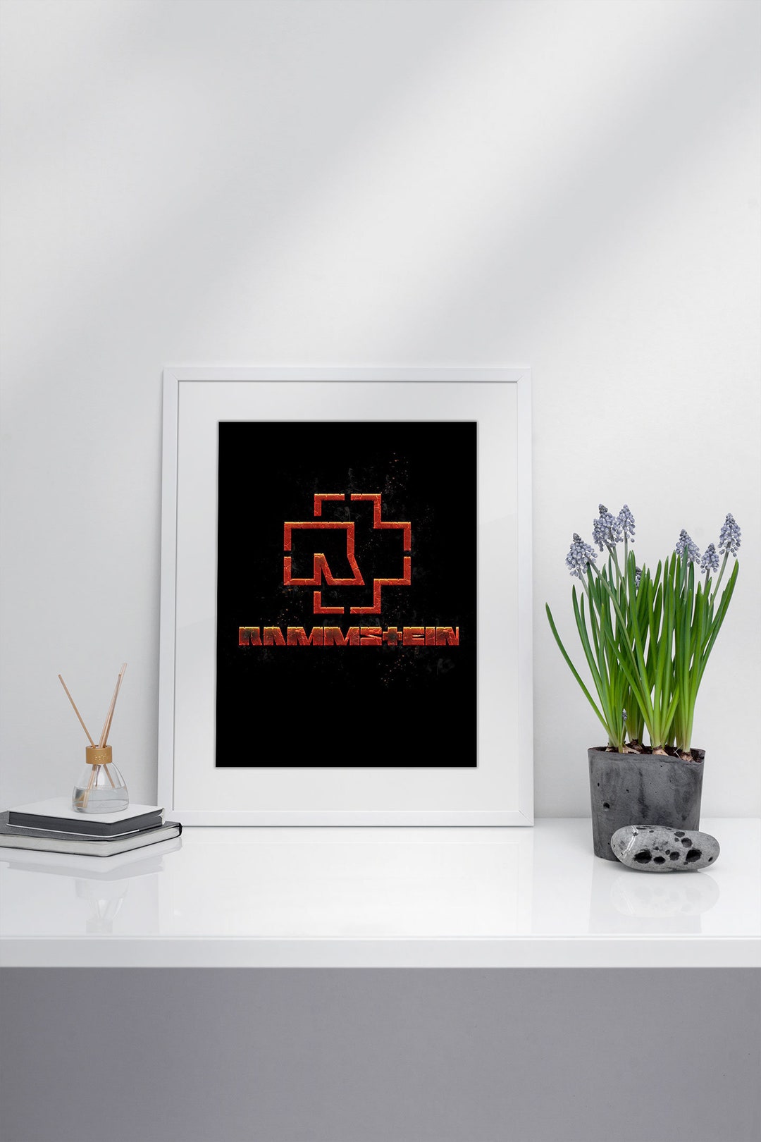 Rammstein Flag Posterrammstein Poster Rammstein Rock Band - Etsy