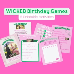 Wicked Themed Birthday Party | Elphaba | Glinda | Wicked Party Games