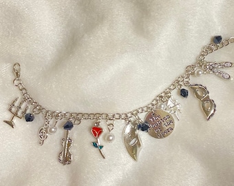 El Fantasma de la Ópera Pulsera Charms Accesorios Ángel de la Música Punto sin Retorno Christine Daae