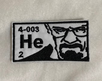 Breaking Bad Patch Accesorios adhesivos Drama criminal vanguardista Pronombre estético Breaking Bad Show Inspirado