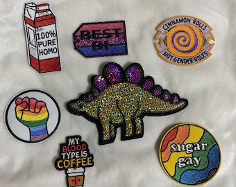 Colección de parches LQBTQ+ El kit de inicio gay Estética