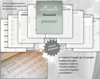 Digital planner, digital finance planner, budget planner, finance planner, budget calendar, digital finance planner, budget organizer