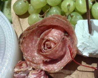 Salami Rosen: Schritt für Schritt Anleitung