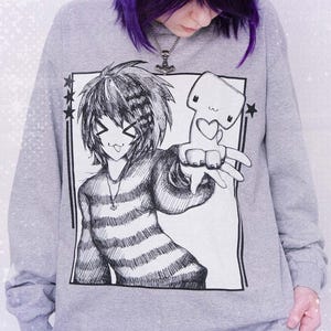 Luvstar and Creepy Long Sleeve Shirt - Etsy Israel