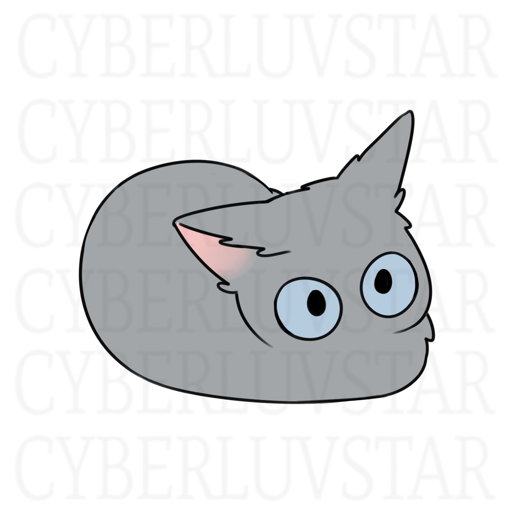 Cute Cat Clipart Cat Clip Art Kawaii Cats Cat Illustration - Etsy